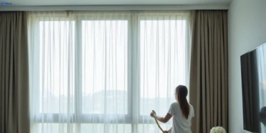 Delicate sheer drape cleaning panania-nsw Matty Curtain Cleaning